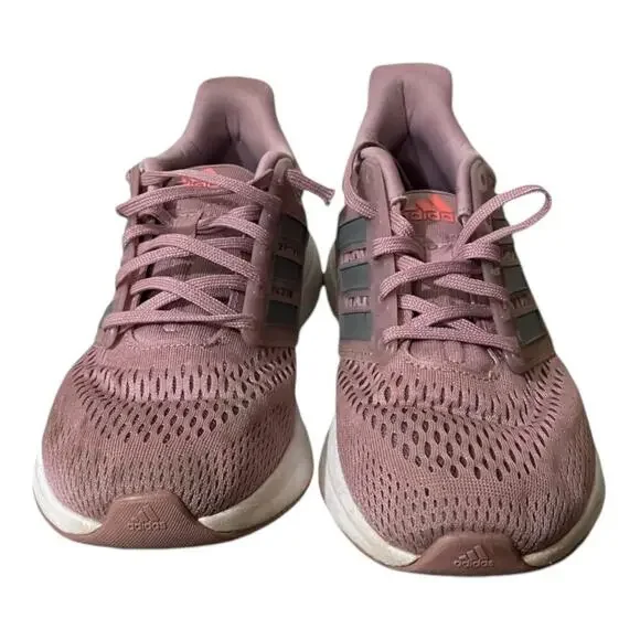 Adidas Womens EQ21 Run GZ4075 Pink Size 8 Running Sneakers - Picture 2 of 7